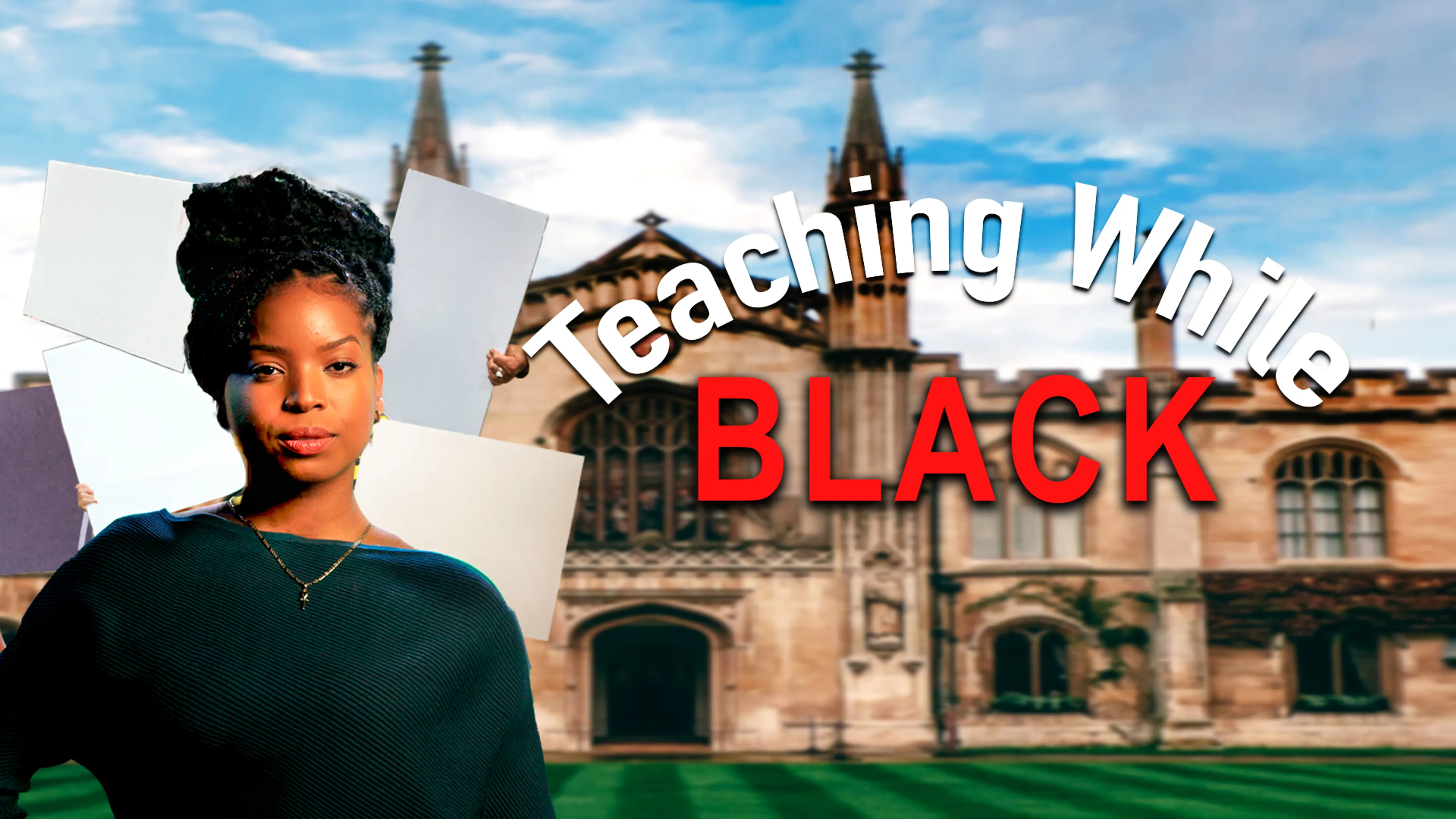 Teaching While Black poster